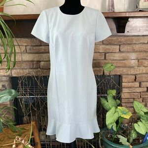 Ann Taylor Light Blue Mini Dress